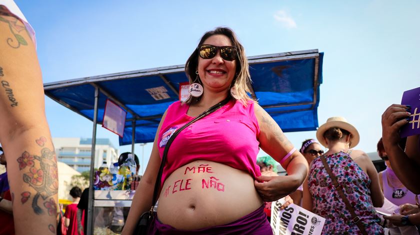 Manifestação anti-Bolsonaro. Miriam. Foto: Mia Alberti