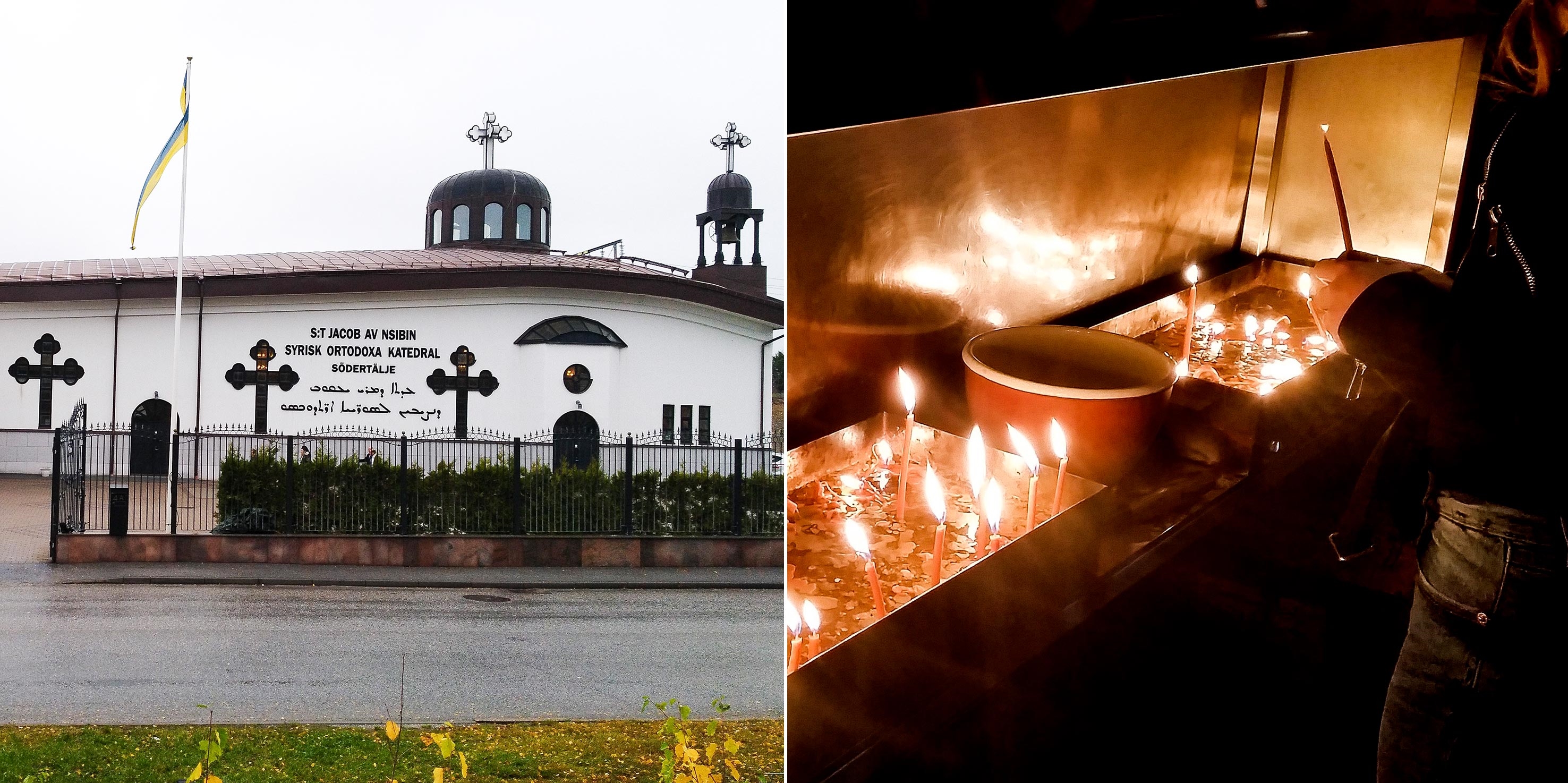 O peso da comunidade siríaca torna Södertälje a cidade com mais cristãos praticantes do país