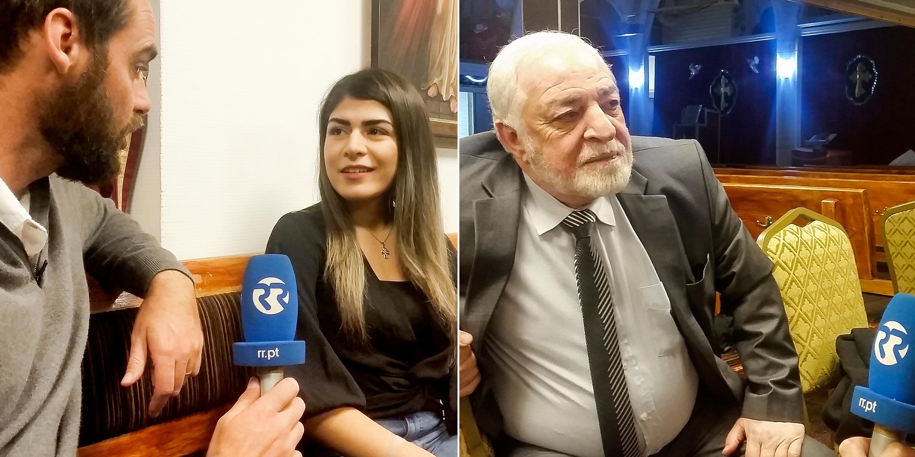 Joseph e Gabriela, dois imigrantes da Síria, divididos pela idade e pelas circunstâncias da partida