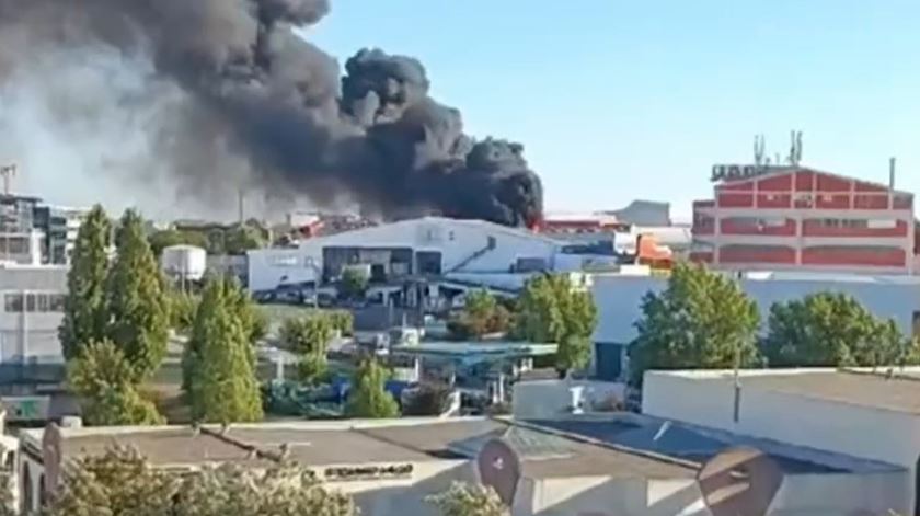 Imagem: Bombeiros Voluntários de Camarate