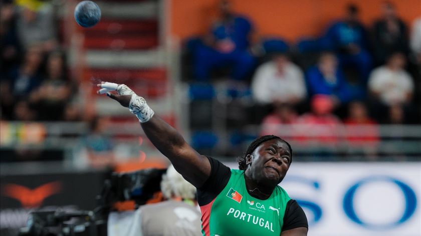 Jessica Inchude, Mundiais de Atletismo Pista Curta. Foto: FPA