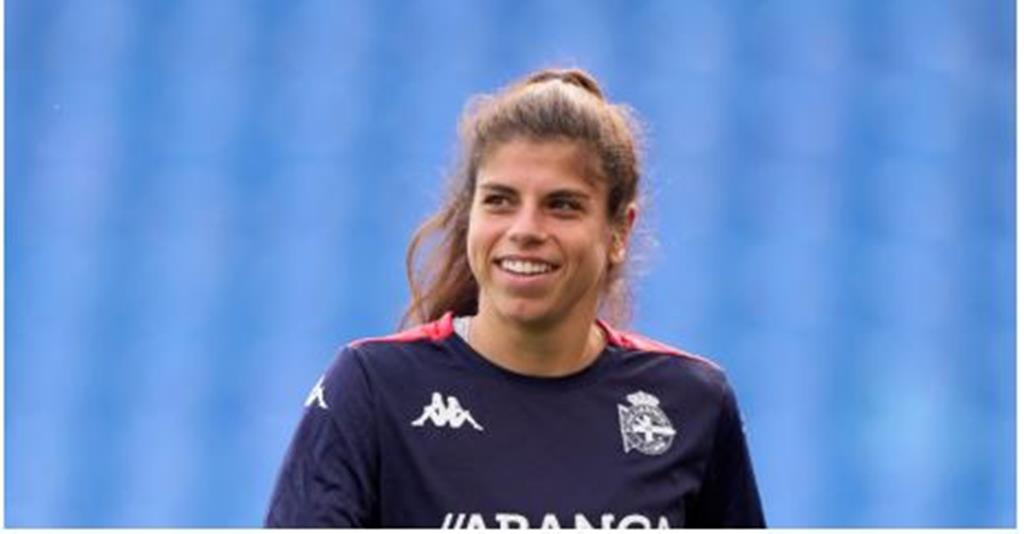 Inês Pereira, guarda-redes Deportivo Corunha. Foto: Liga F Espanha Inês Pereira, guarda-redes Deportivo Corunha. Foto: Liga F Espanha