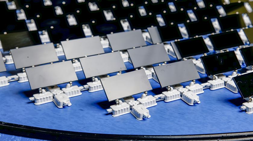 Painéis Solares Fotovoltaicos Flutuantes Foto: Ricardo Castelo / EPO