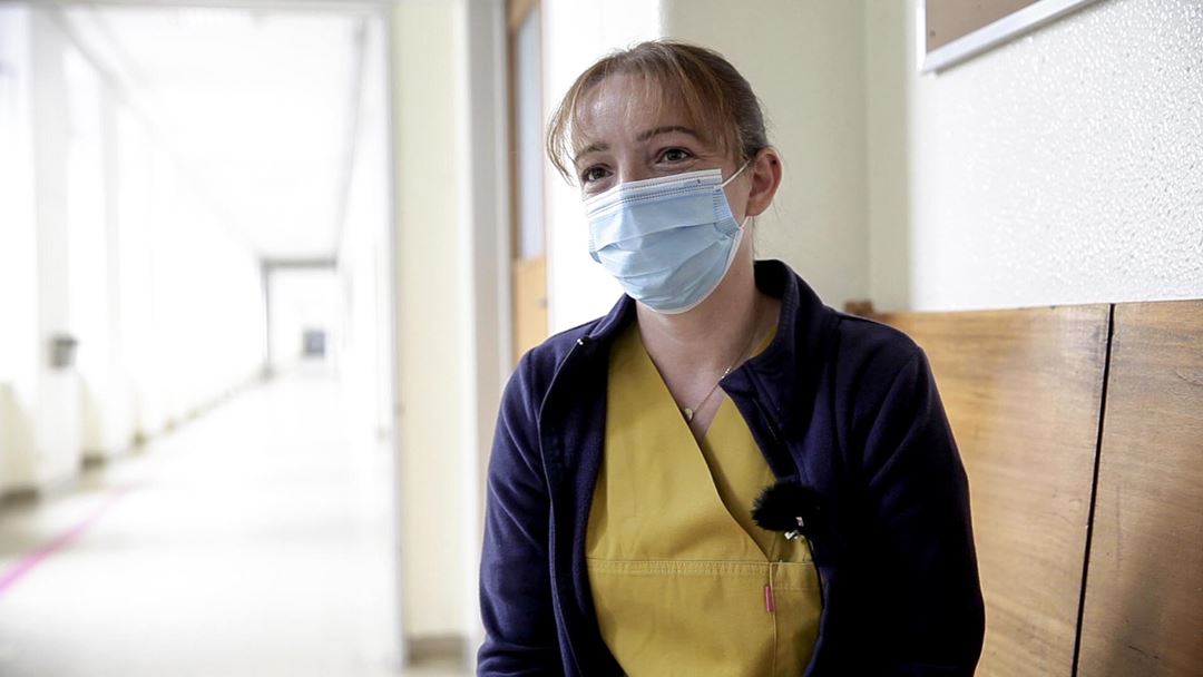 Isabel Macedo, de 39 anos, passou mais de três meses em isolamento no quarto de casa. Foto: Inês Rocha/RR