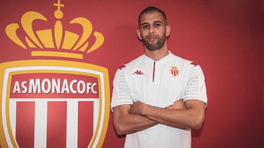 Islam Slimani Foto AS Monaco FC