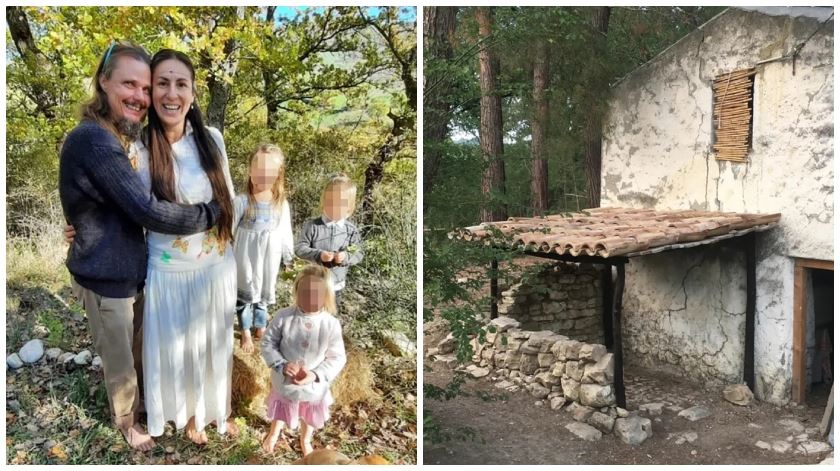 Crianças retiradas dos pais por viverem na floresta. Meloni apoia família