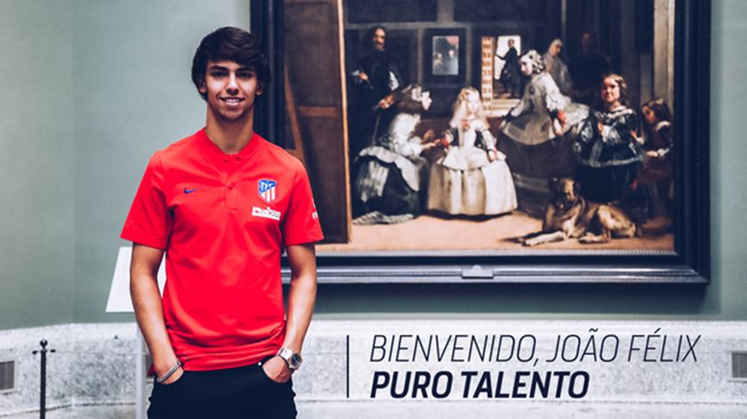 João Félix, Atlético de Madrid. Foto: Atlético de Madrid