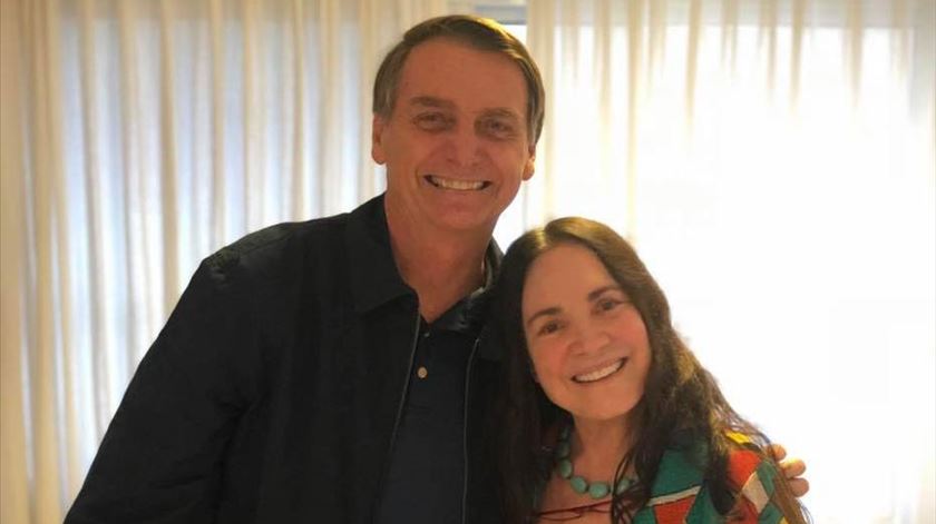 Regina Duarte é a secretária da Cultura do governo do Presidente Jair Bolsonaro. Foto DR