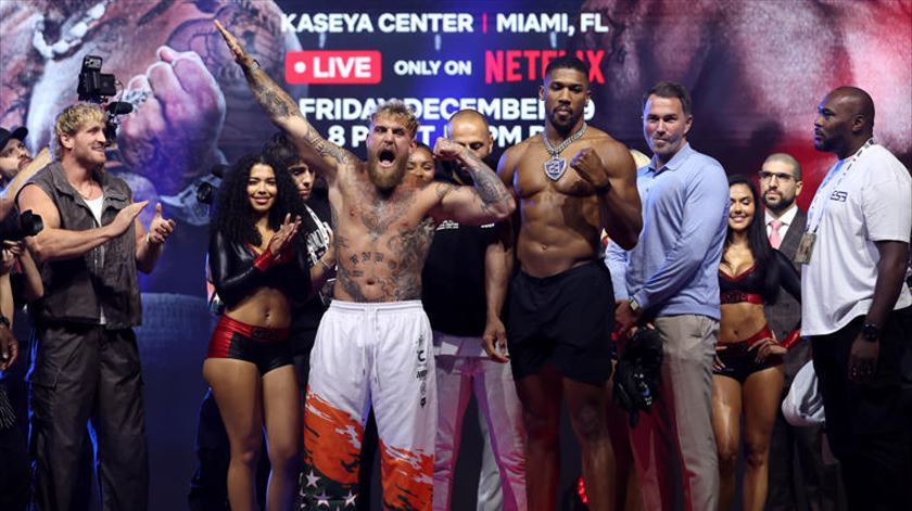 Jake Paul vs. Anthony Joshua: o combate improvável entre um youtuber e um olímpico que divide o boxe