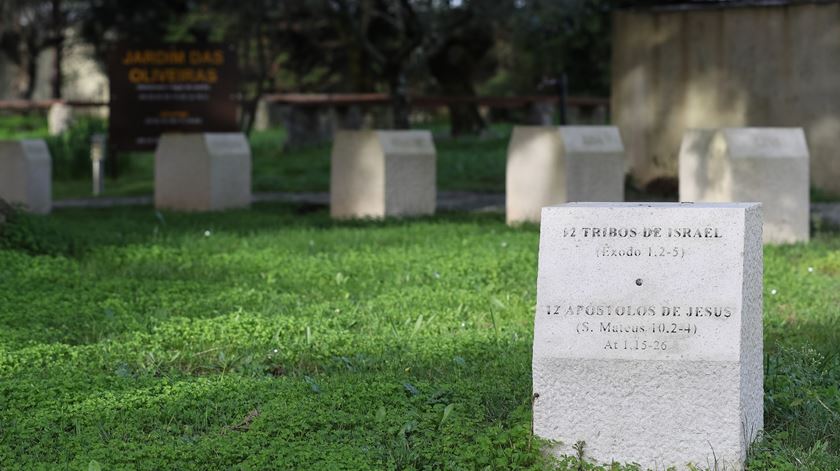 Jardim Bíblico dos Franciscanos em Fátima. Foto: Paulo Novais/Lusa