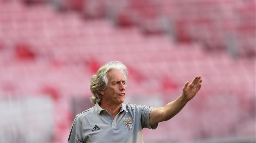 Primeiro jogo de Jorge Jesus, no regresso ao Benfica, é em Salónica, na Grécia Foto: António Cotrim/Lusa