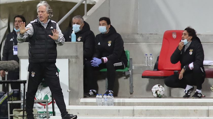 Jorge Jesus, Benfica. Foto: Homem de Gouveia/Lusa