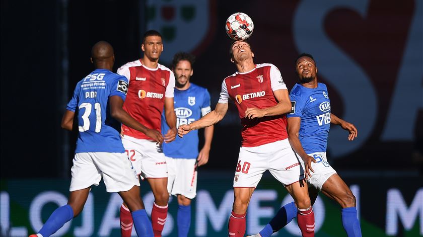João Palhinha no Sporting de Braga vs Belenenses SAD Foto Hugo Delgado Lusa João Palhinha no Sporting de Braga vs Belenenses SAD Foto Hugo Delgado Lusa