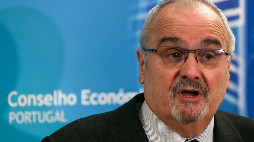 João Vieira Lopes, presidente do CCSP. Foto: Manuel de Almeida/Lusa