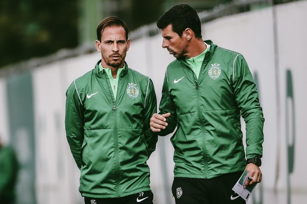 João Pereira, treinador do Sporting. Foto: SCP João Pereira, treinador do Sporting. Foto: SCP