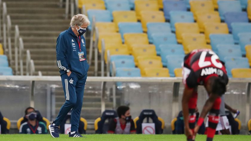 Jorge Jesus. Foto: Ricardo Moraes/Reuters