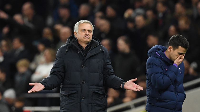 José Mourinho defende a qualidade dos seus jogadores Foto: Facundo Arrizabalaga/EPA José Mourinho defende a qualidade dos seus jogadores Foto: Facundo Arrizabalaga/EPA