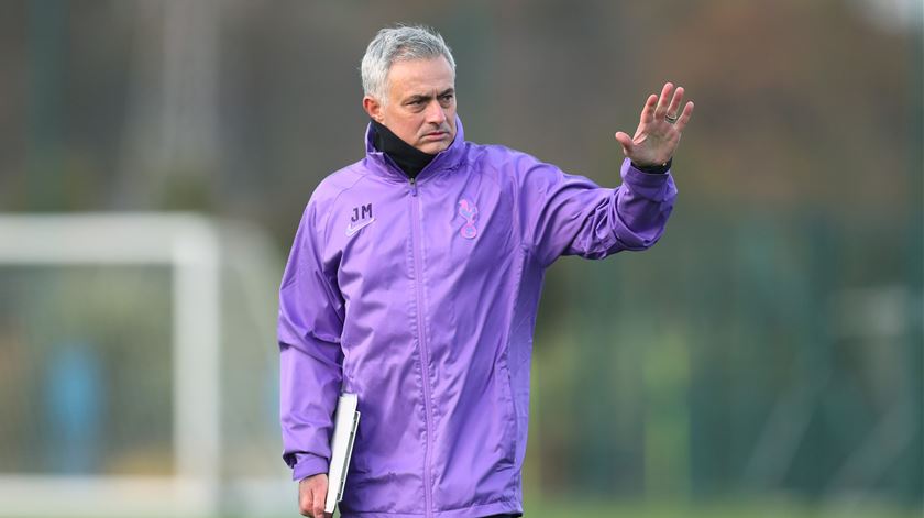 José Mourinho Tottenham treino Foto: Tottenham