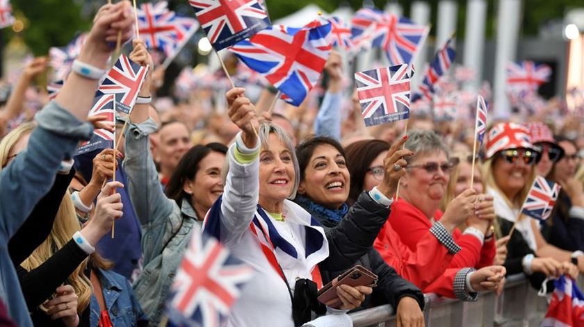 Celebrações do Jubileu da Rainha Elizabeth. Paul Ellis/Pool via REUTERS