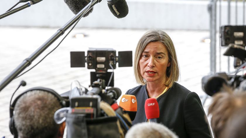 Federica Mogherini. Foto de arquivo: Julien Warnand/EPA