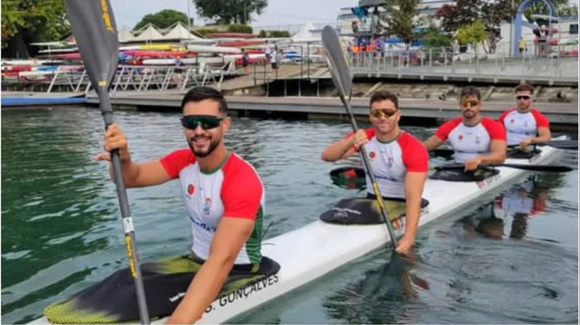 Portugal campeão do mundo de canoagem em K4 500 metros