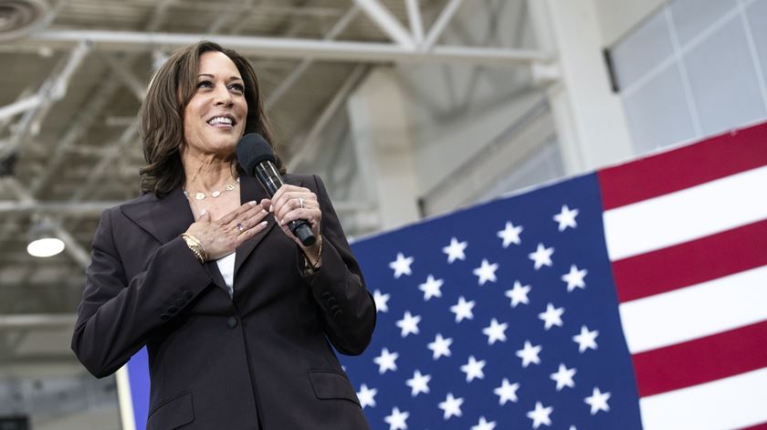 Kamala Harris. Foto: Etienne Laurent/EPA