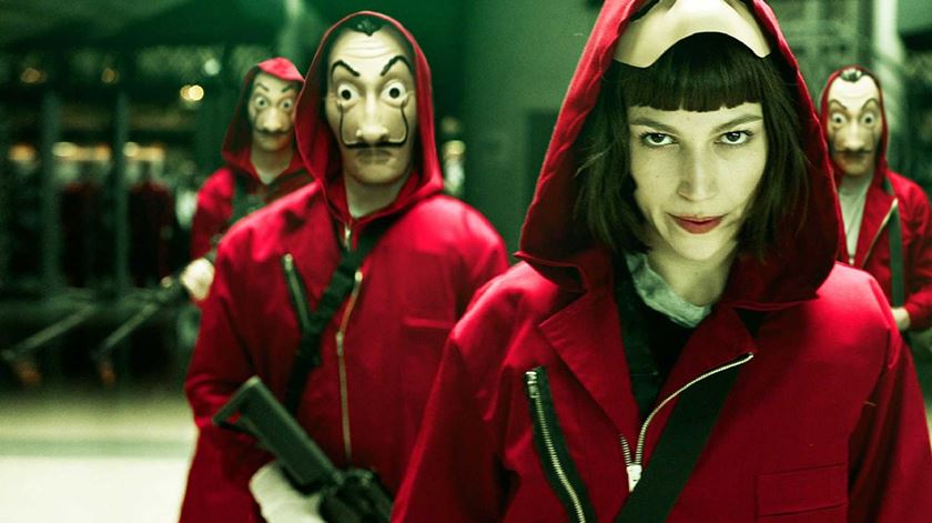 "La Casa de Papel", uma das sérias mais famosas da Netflix