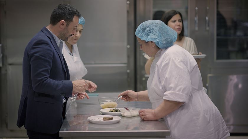 Imagem de promoção do documentário "Carne: A Pegada Insustentável"