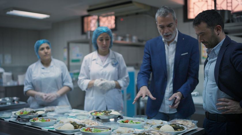 Imagem de promoção do documentário "Carne: A Pegada Insustentável"