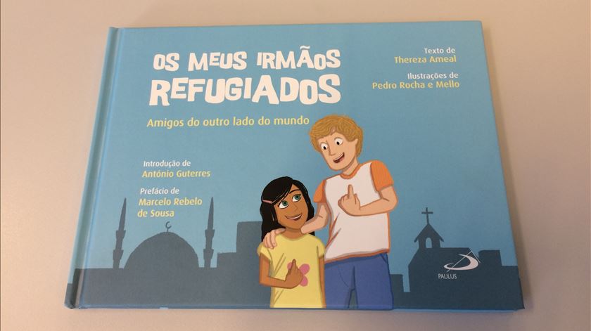 "Os meus irmãos refugiados" livro Thereza Ameal II. Foto: DR