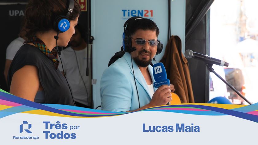 Lucas Maia cantou o seu "Amor, Amor" ao vivo no Três Por Todos