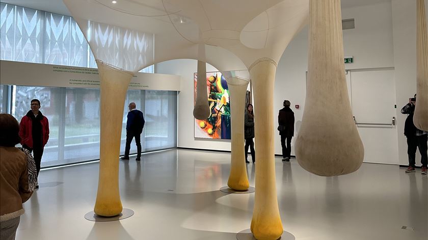 "Arquitetura Animal" de Ernesto Neto Foto: Catarina Severino Alves