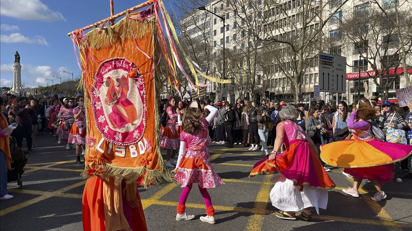 Em nome da igualdade, centenas de pessoas desceram a Avenida da Liberdade. Foto: Ana Catarina André/ Renascença