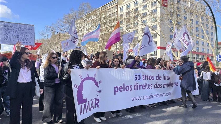 Em nome da igualdade, centenas de pessoas desceram a Avenida da Liberdade. Foto: Ana Catarina André/ Renascença