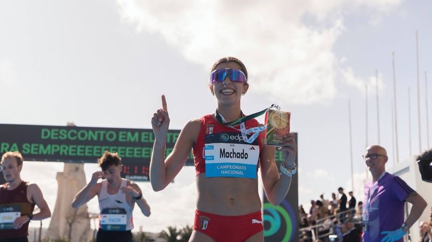 Manuela Machado, Sp. Braga, meia-maratona Lisboa 2026. Foto: FPA Manuela Machado, Sp. Braga, meia-maratona Lisboa 2026. Foto: FPA