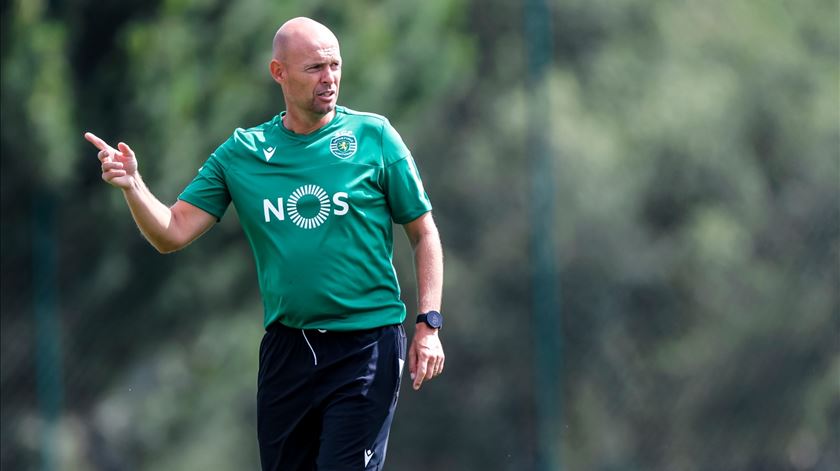 marcel keizer treino foto sporting cp