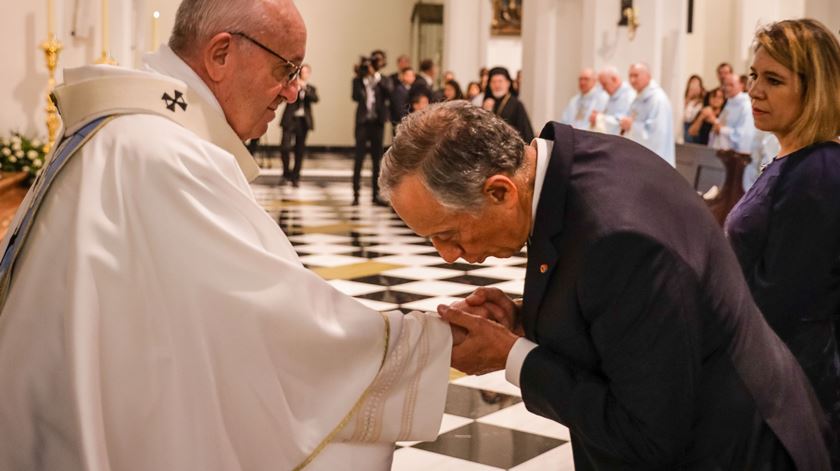 Marcelo diz que encíclica de Francisco é "de uma coragem ilimitada" Marcelo diz que encíclica de Francisco é "de uma coragem ilimitada"