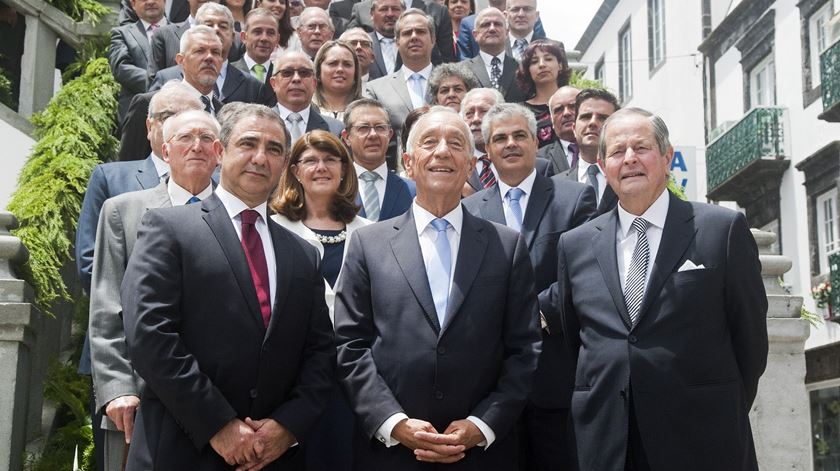 Marcelo nos Açores para o Dia de Portugal. Foto: António Araújo/Lusa