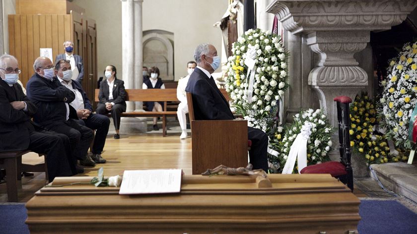 Presidente da República marcou presença na missa exequial. Foto: Inês Rocha/RR