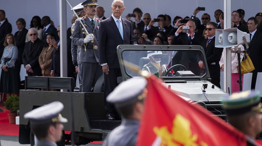 Marcelo Rebelo de Sousa nos Açores para as celebracoes do 10 de junho. Foto: António Araújo/EPA