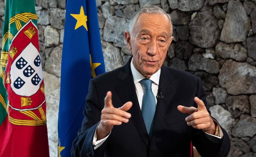 Marcelo Rebelo de Sousa convoca o Conselho de Estado para falar sobre o alargamento da UE. Foto: Miguel Figueiredo Lopes/Presidência da República via Lusa 