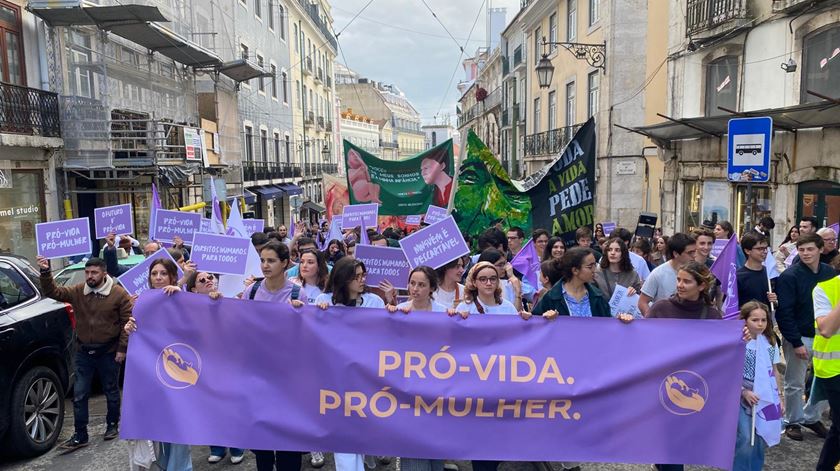 Marcha pela Vida em Lisboa marcada por incidente de violência Marcha pela Vida em Lisboa marcada por incidente de violência