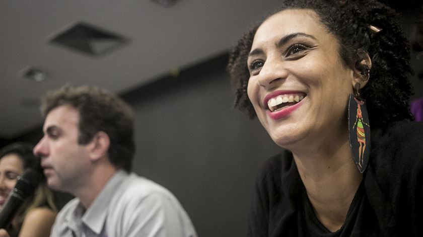 Marielle Franco, uma defensora dos direitos humanos no Brasil. Foto: D.R.