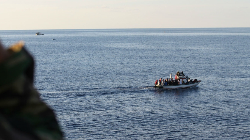 migrantes, marinha portuguesa. Foto: MP