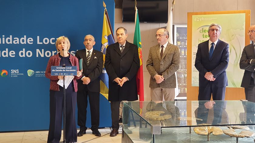 Ministra da Saúde esta quarta-feira em Bragança. Foto: Olímpia Mairos/RR