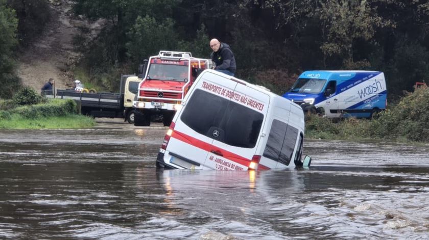 Mau Tempo. Proteção Civil regista mais de 260 ocorrências