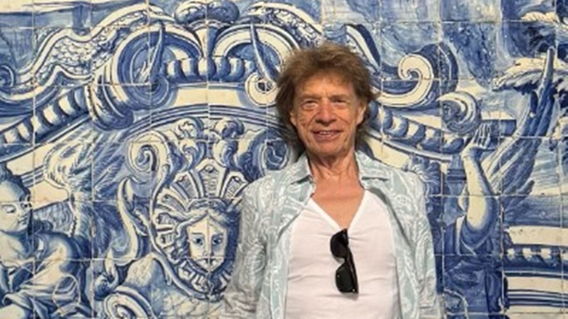 Mick Jagger mostra fotografias das férias em Portugal, "um lugar lindo para explorar"