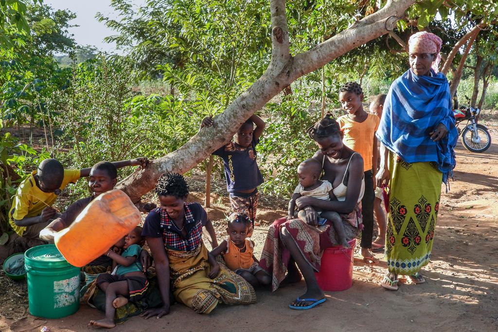 Milhares de deslocados fogem de zonas de conflito em Cabo Delgado. EUA querem ajudar no combate aos jihadistas. Foto: Jorge Vasco Quembo/Lusa