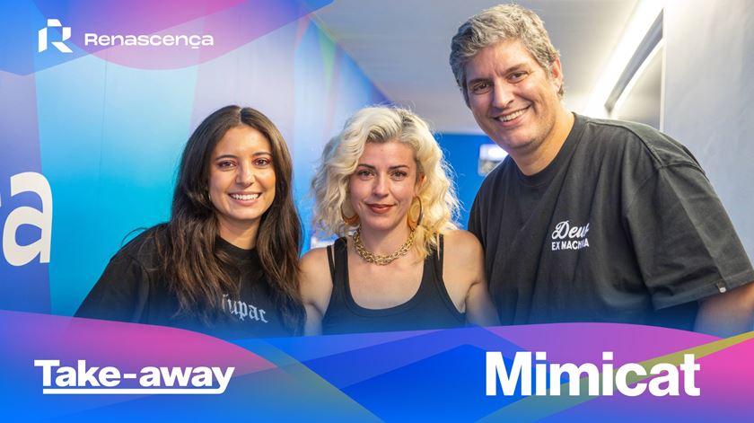 "Cresci no meio de muita gente e precisei de fazer esta homenagem" - Mimicat ao vivo no Take-away "Cresci no meio de muita gente e precisei de fazer esta homenagem" - Mimicat ao vivo no Take-away