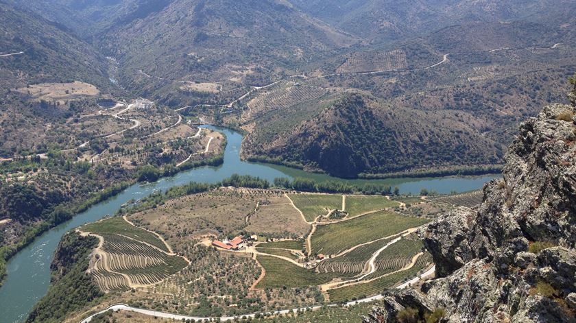 O miradouro Penedo Durão. Foto: Olímpia Mairos